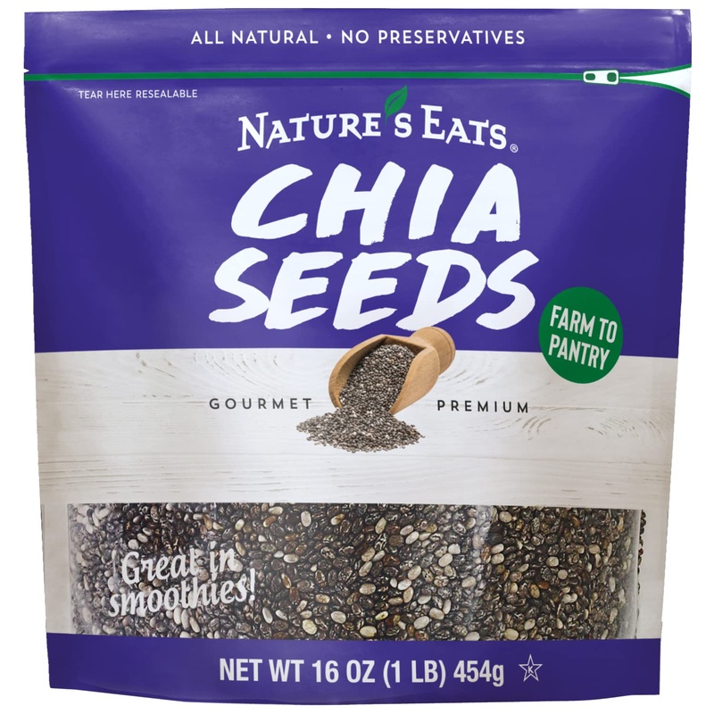 Nature’S Eats Black Chia, 16 Oz