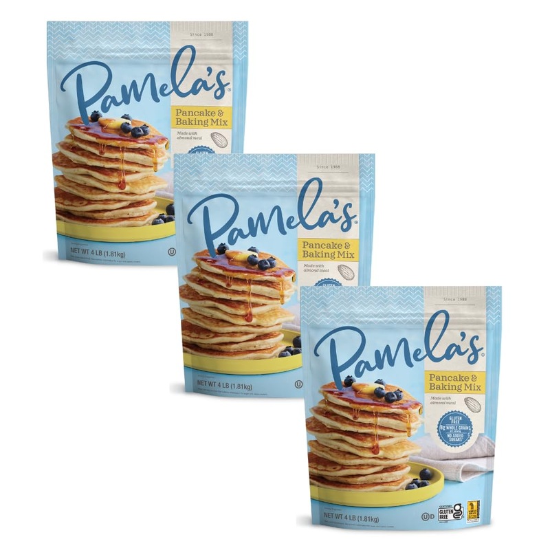 Pamelas Products B31912 Pamelas Ultimate Baking And Pancake Mix -3X4Lb By Pamela’S Products