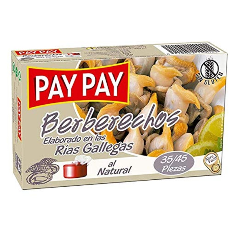Pay Pay  Cockles In Brine  Berberechos Al Natural  Can Of 4Oz. (25)