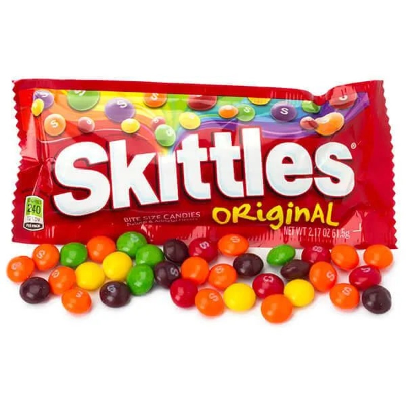 Skittles Candy Packs – Original: 36-Piece Box