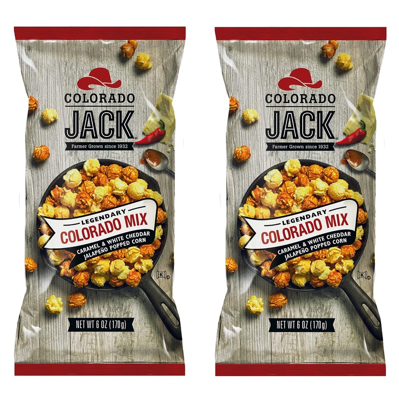 Colorado Jack Gourmet Flavored Popcorn – Colorado Jack Popped Corn In Legendary Flavors (Colorado Mix)