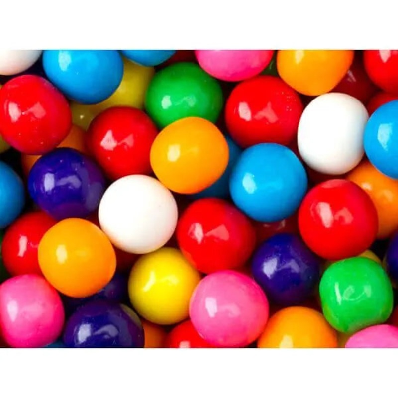 Dubble Bubble Assorted Colors 1/2-Inch Gumballs: 5800-Piece Case