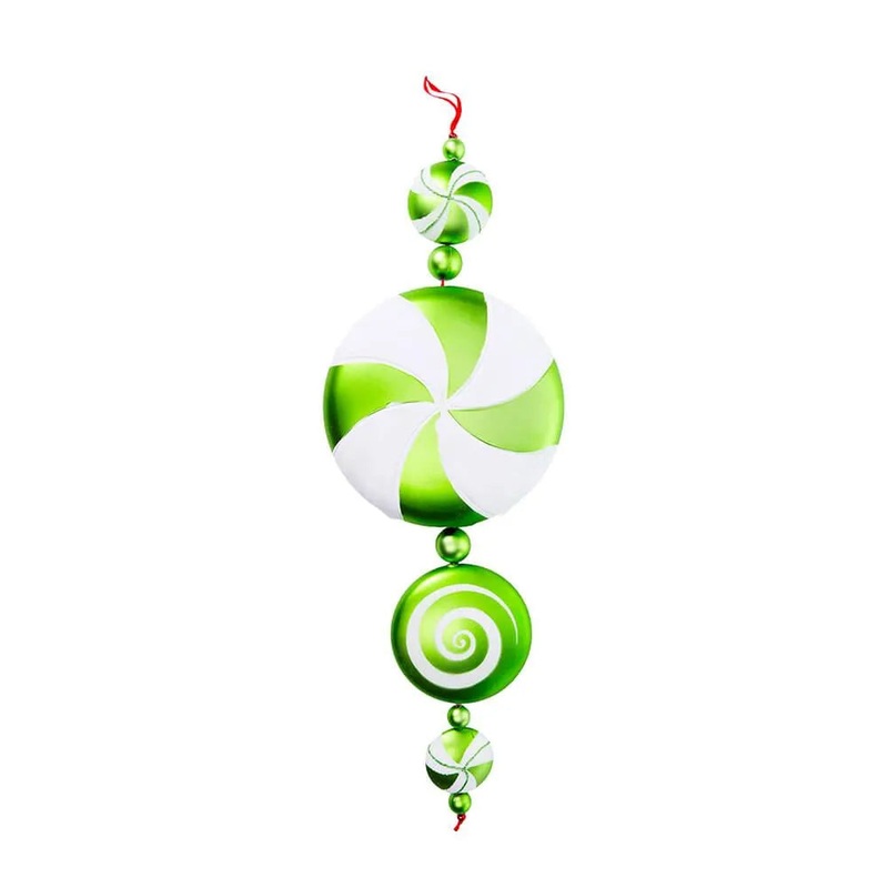 Lime Green Candy Dangle Ornament – 20 Inch