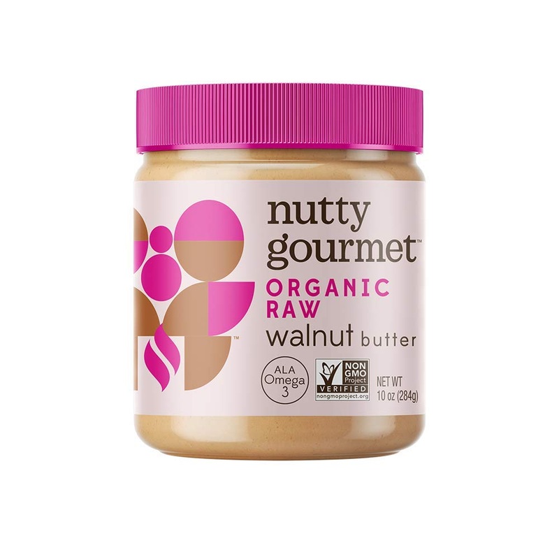 Nutty Gourmet Organic Walnut Butter – Raw Nut Butter – No Added Sugar – Unsalted – All Natural – Peanut Free – Vegan – Californi