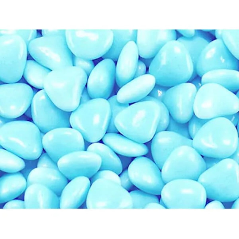 Primrose Tiny Candy Hearts – Pastel Blue: 5LB Bag