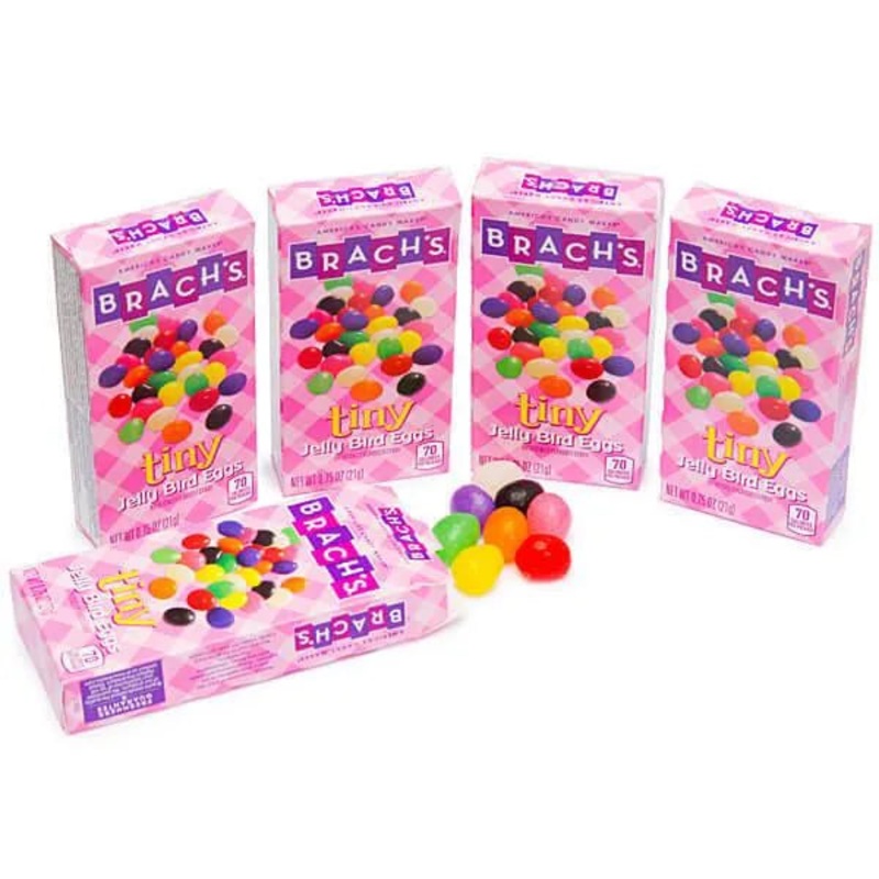 Brach’s Tiny Jelly Bird Eggs Candy Packs: 120-Piece Box