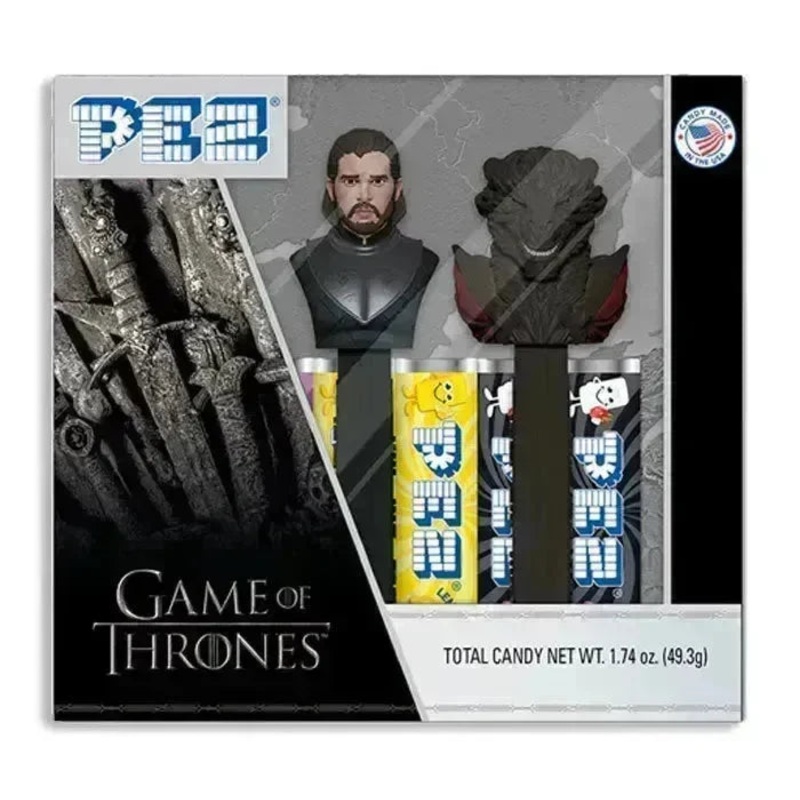 Games of Thrones PEZ Gift Set Twin Pack Candy Dispensers: 12-Piece Case