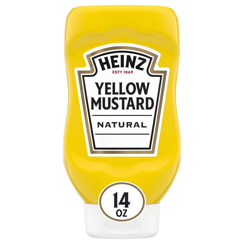 Heinz Yellow Mustard, 14 Oz