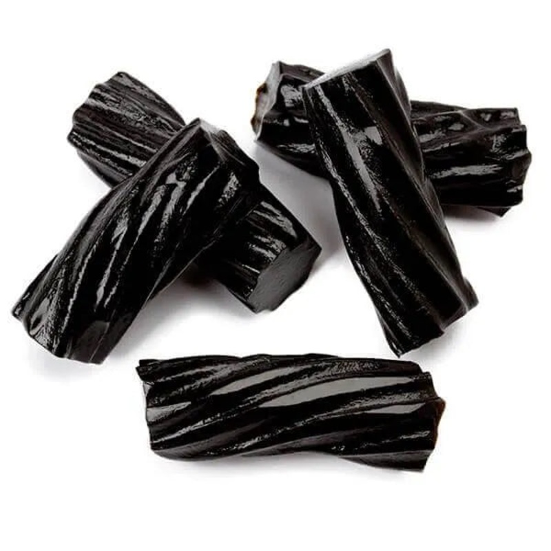 Kookaburra Cut Licorice – Black: 12-Ounce Tub