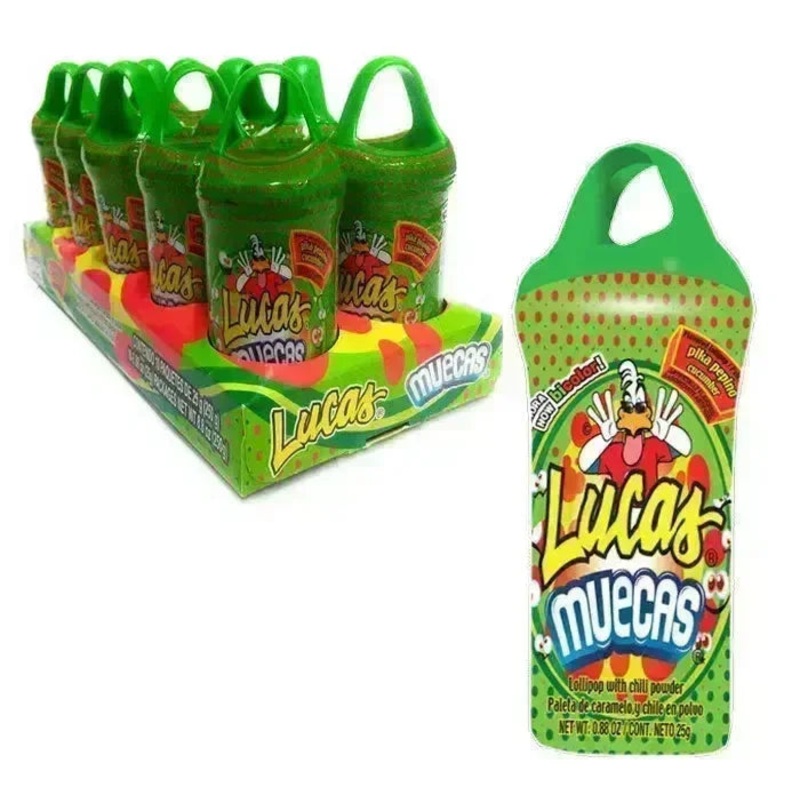Lucas Muecas Pepino Candy – Cucumber: 10-Piece Box