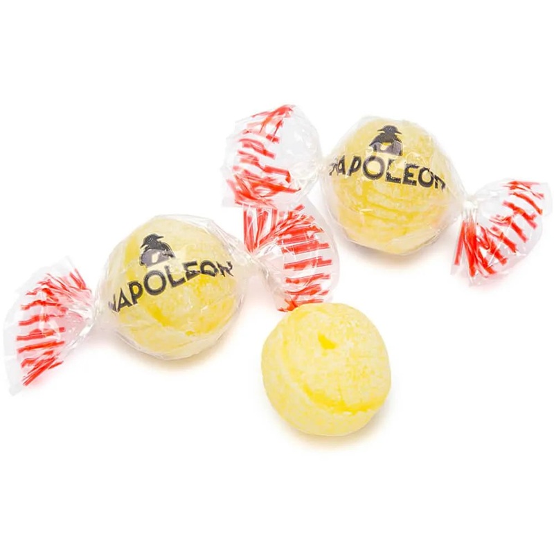 Napoleon Sour Bon Bons Candy – Lemon: 7LB Bag