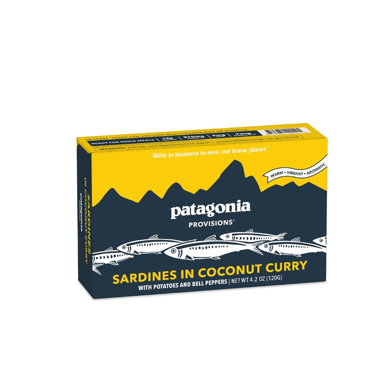 Patagonia Provisions – Wild Sardines In Coconut Curry | Responsibly Sourced In Spain | 13G Protein & Gluten Free
