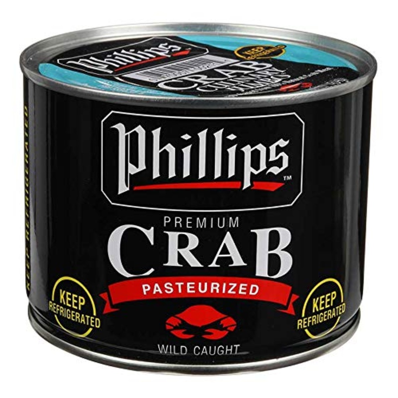 Phillips Seafood Culinary Jumbo Crab Meat Can, 1 Pound – 6 Per Case