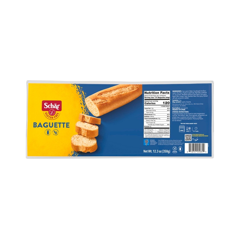 Schar Baguette, 12.3 Oz (Pack Of 6)