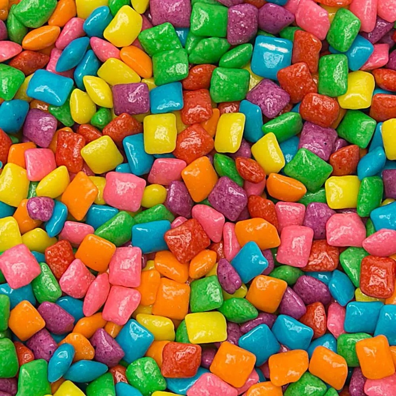 Tiny Chicle Squares Chewing Gum – Assorted: 1.5LB Jar
