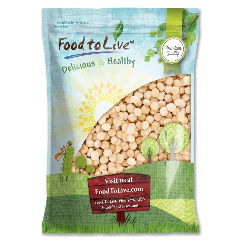 Whole Macadamia Nuts, 18 Pounds – Non-Gmo Verified, Raw, Unsalted, Unroasted, Keto Friendly, Kosher, Vegan, Bulk, Great As Snack