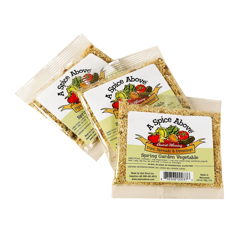 A Spice Above Dip Mix – Garden Vegetable | Refreshing & Creamy Cucumber Herb Dip | Perfect For Easy Cooking, Dips, Spreads & Rec