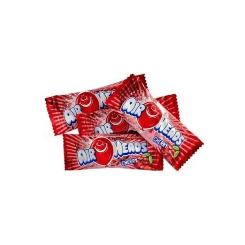 AirHeads Taffy Mini Candy Bars – Cherry: 5LB Bag