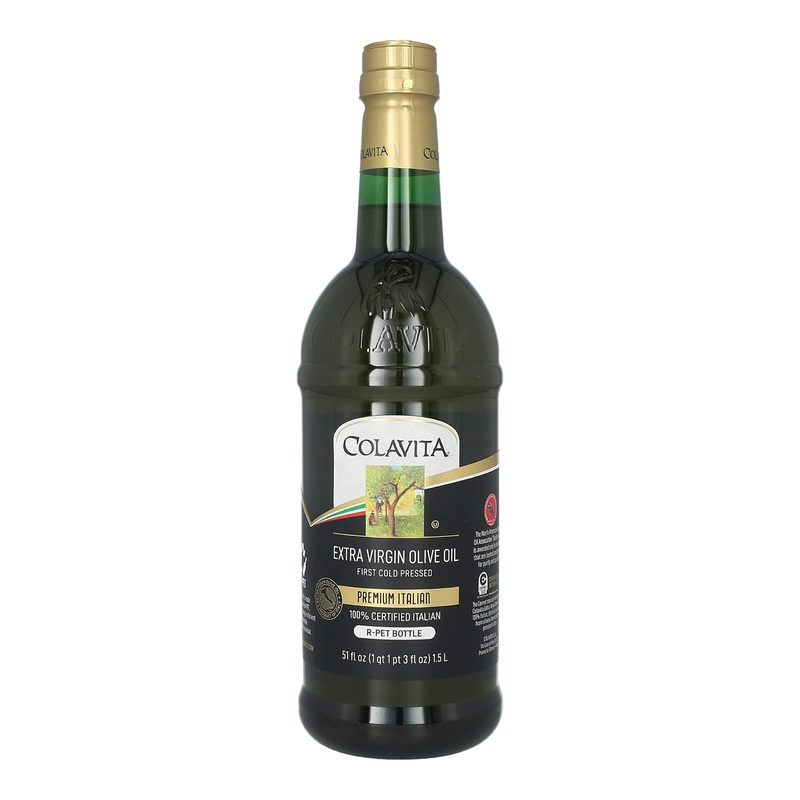 Colavita Premium Italian Extra Virgin Olive Oil, 51 Fl Oz, 1.5L Rpet Plastic
