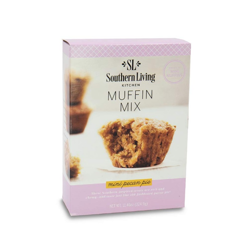 Southern Living Mini Pecan Pie Muffin Mix, Easy, Gourmet Dessert, Perfect For Hosting, Rich & Decadent Flavor, Makes 36 Mini Muf