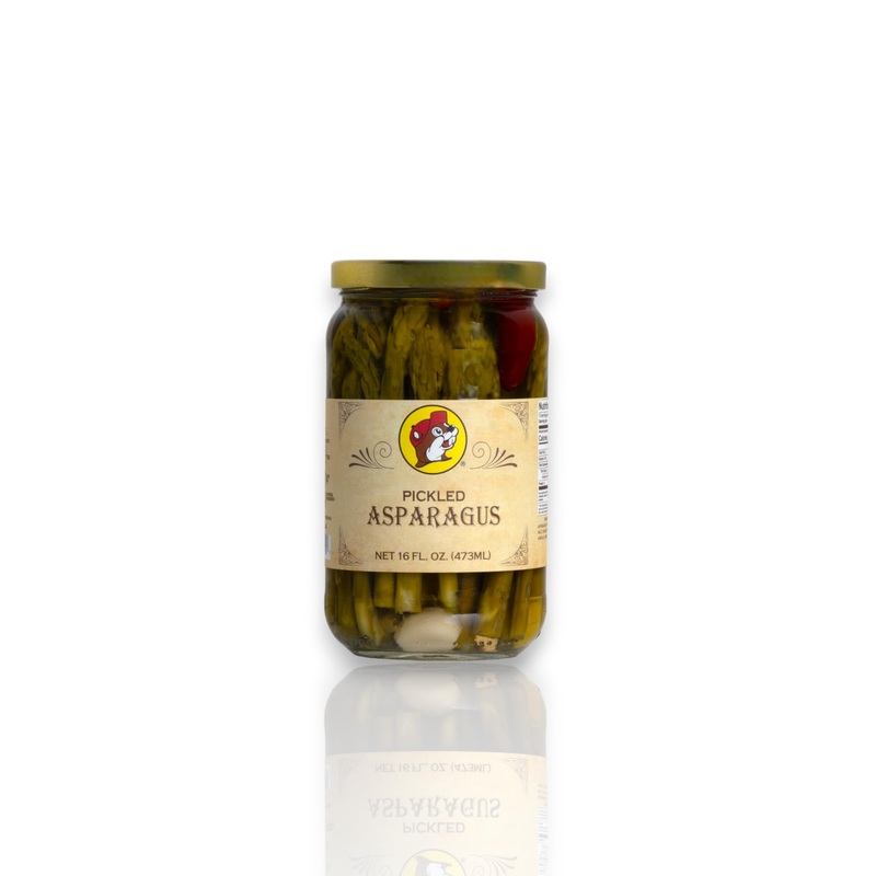 Buc-Ee’S Pickled Asparagus – Crisp & Zesty, Pickled Fresh, No Msg, No Artificial Preservatives, Fat-Free, 16 Fl Oz