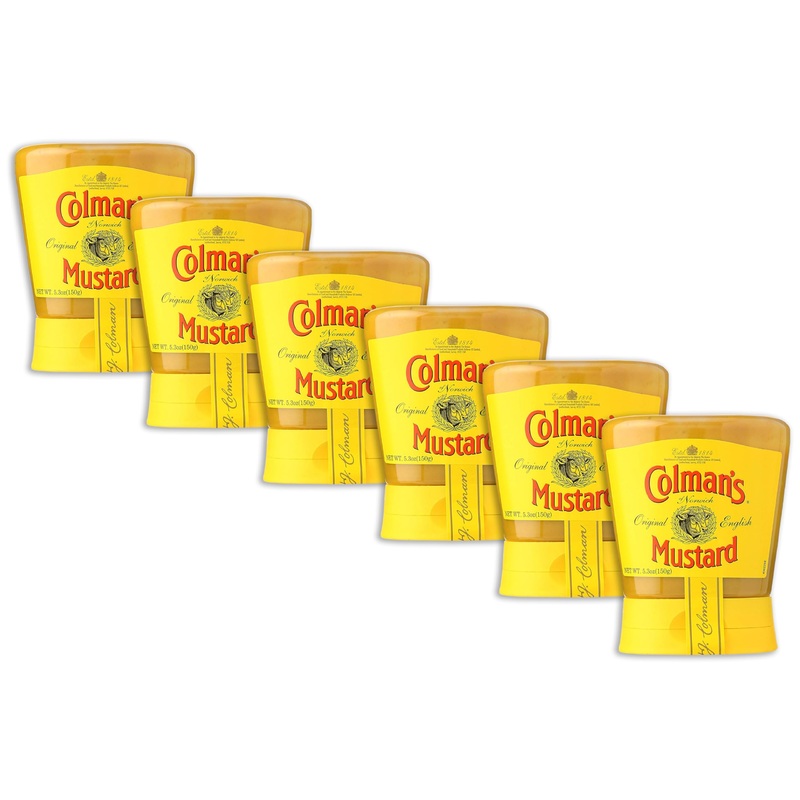 Colman Original English Mustard – Case Of 6 – 5.3 Oz.