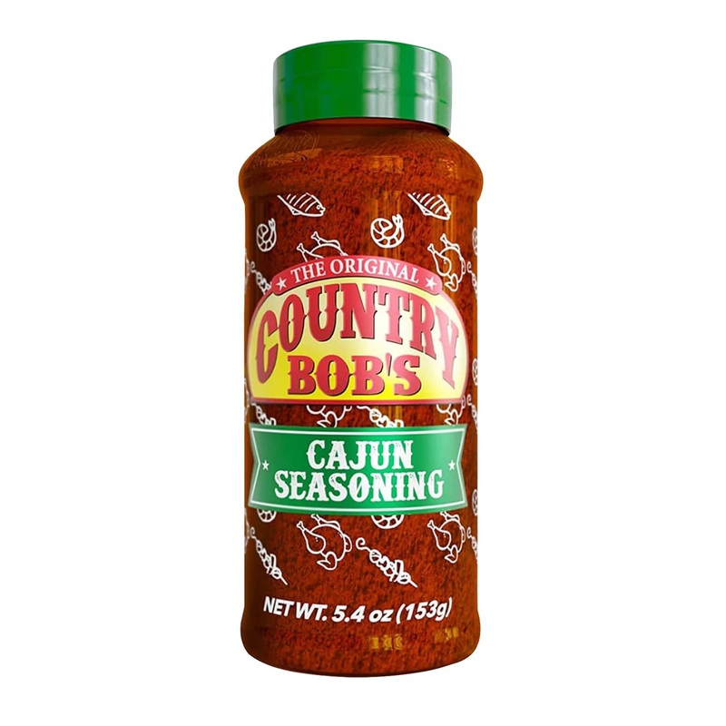 Country Bob’S Cajun Seasoning – Spicy, Robust, Earthy Blend For Flavorful Creole Dishes – Soups, Salads, Seafood, Burgers, And M