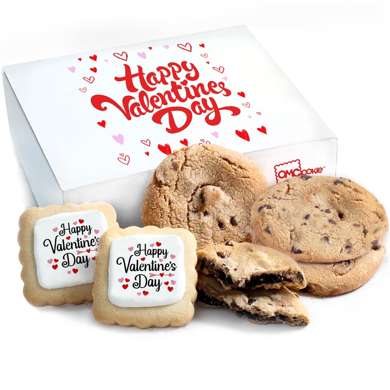 Gift Basket Cookies Chocolate Chip Cookies Fudge Filled For Men Women Kids | Individually Wrapped | Large Cookie Treats