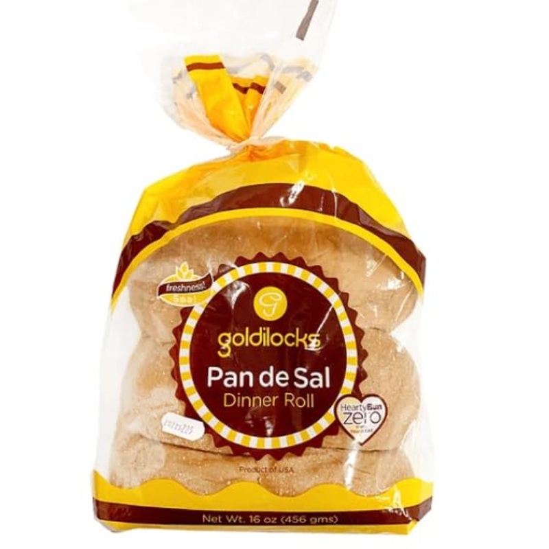 Goldilocks Pandesal Dinner Roll Bread Net Wt 16Ooz 455G