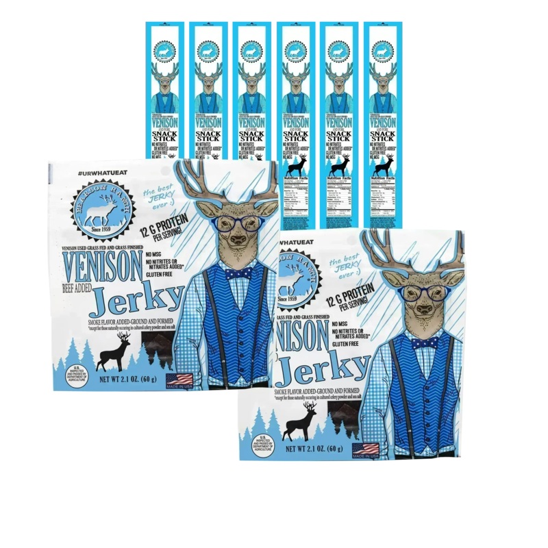 Pearson Ranch Jerky The City Slicker – Venison Variety Pack