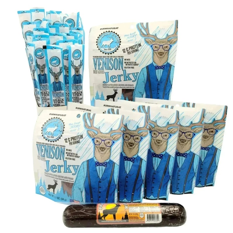 Pearson Ranch Jerky The Trail Boss – Venison Variety Pack