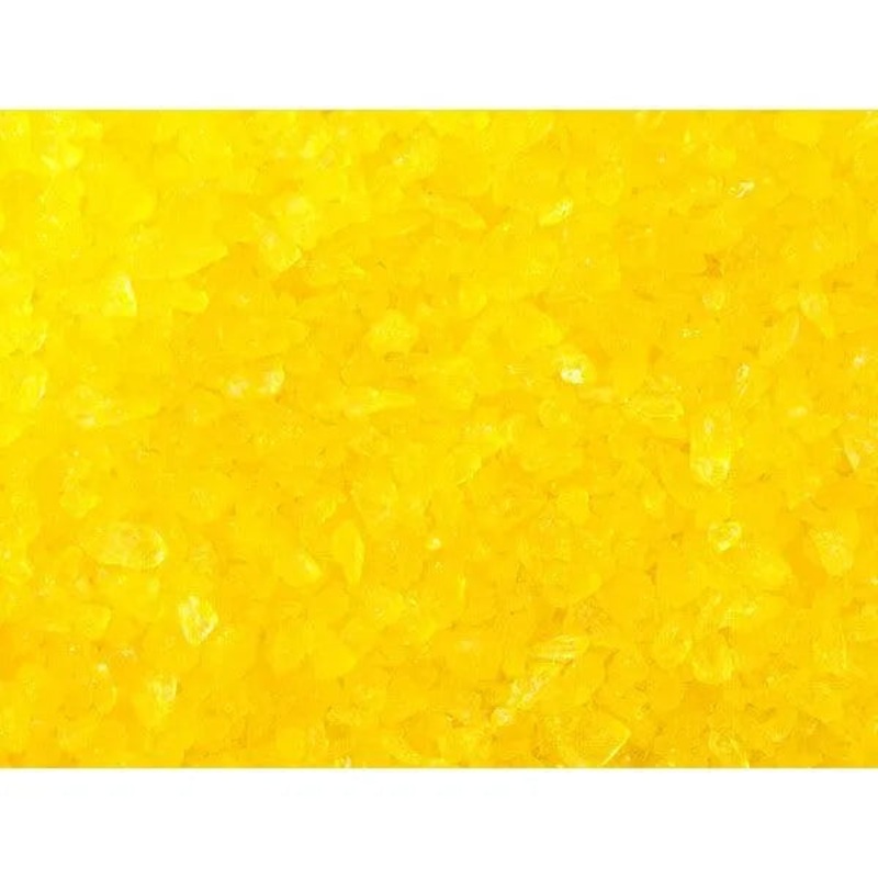 Rock Candy Crystals – Yellow: 5LB Box
