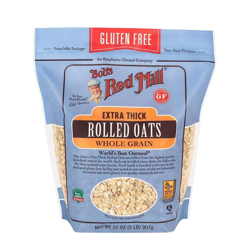 Bob’S Red Mill Gluten Free Extra Thick Rolled Oats (32 Ounce, Pack Of 2)