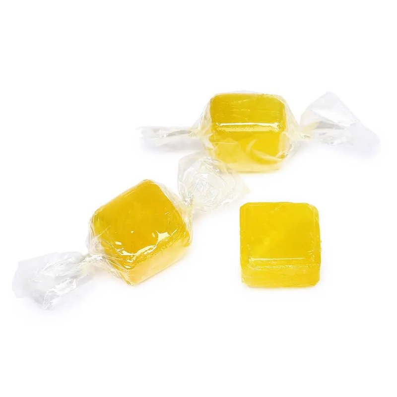 Cubes Hard Candy – Lemon: 3LB Bag