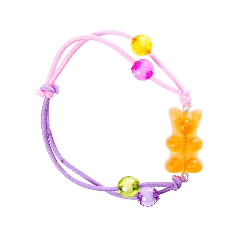 Gummy Bear Elastic Bracelet – Orange