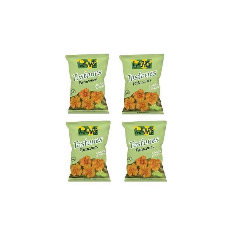 Lam’S Patacones Tostones – Lime/Limon 4 Ounce, Pack Of 4