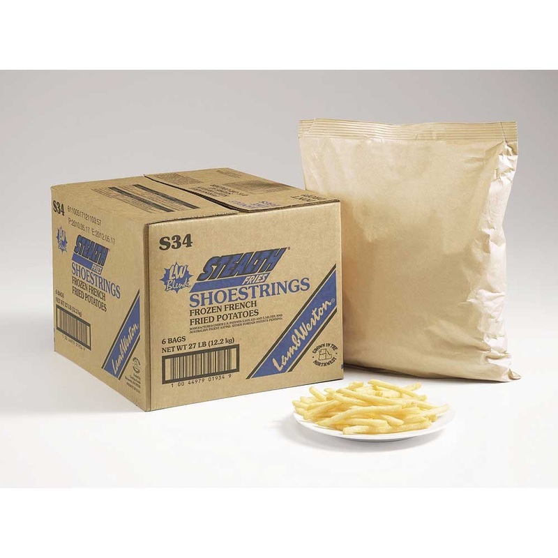 Lamb Weston Stealth Shoestring French Fry, 4.5 Pound — 6 Per Case.