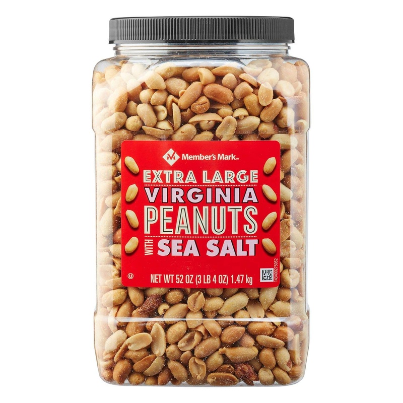 Member’S Mark Extra Large Virginia Peanuts With Sea Salt, 34.5 Ounce