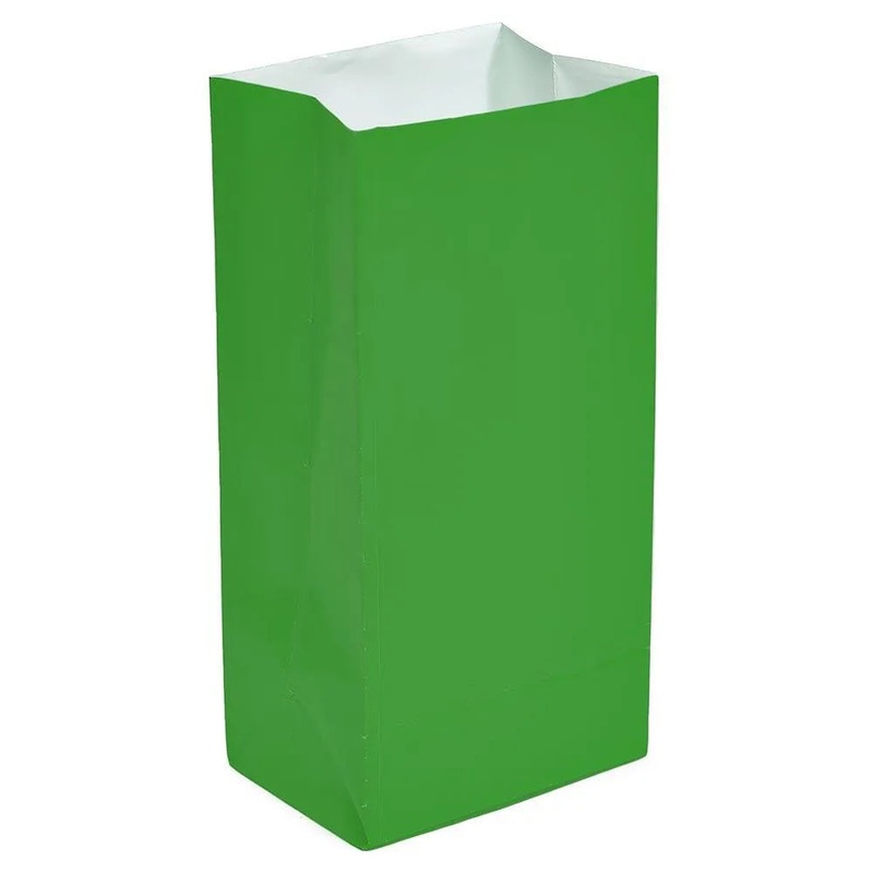 Mini Candy Treat Bags – Green: 24-Piece Bag