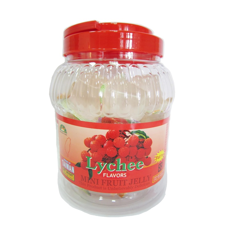 Yummy Lychee Fruit Jelly Cups, Lychee Jelly Candy Snack, Lychee Coconut Jelly Cups, 35.27 Oz (1000G)