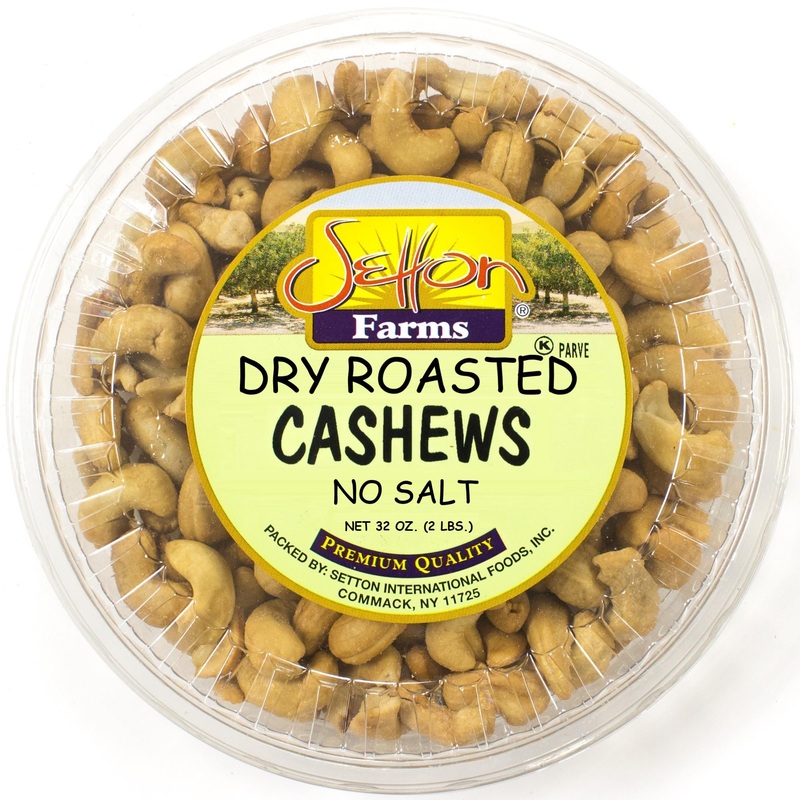 Cashews Dry Roasted No Salt 32 Oz. (2 Lbs) Kosher