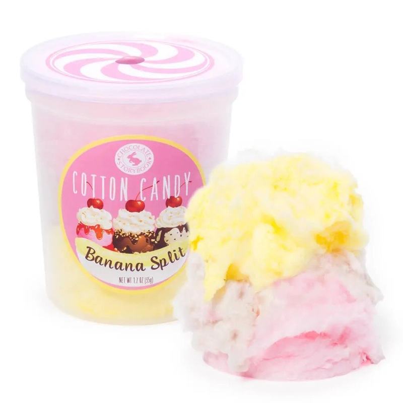 Chocolate Storybook Cotton Candy – Banana Split: 12-Piece Case