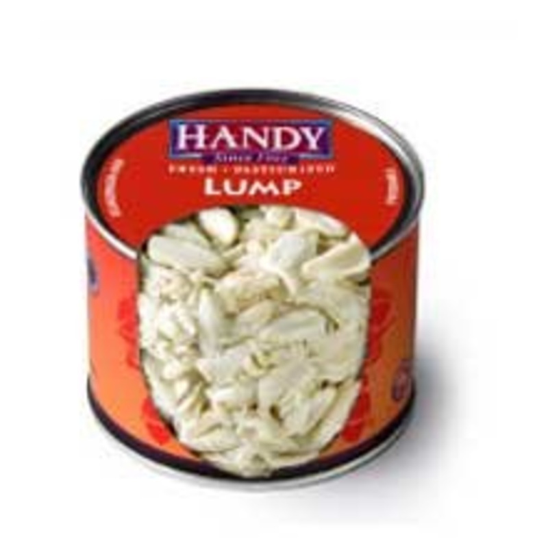 Handy Pelagicus Lump Pasteurized Crab Meat, 1 Pound — 6 Per Case.