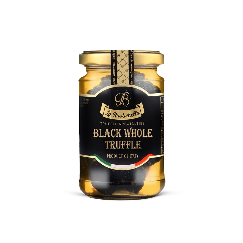 La Rustichella – Whole Black Truffles – 100% Made In Italy | Vegan, Gluten-Free, Cholesterol-Free (3,52 Oz (100 Gr))