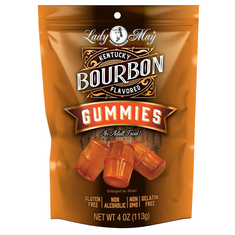 Lady May Sweets Vegan Gourmet Kentucky Bourbon Gummies