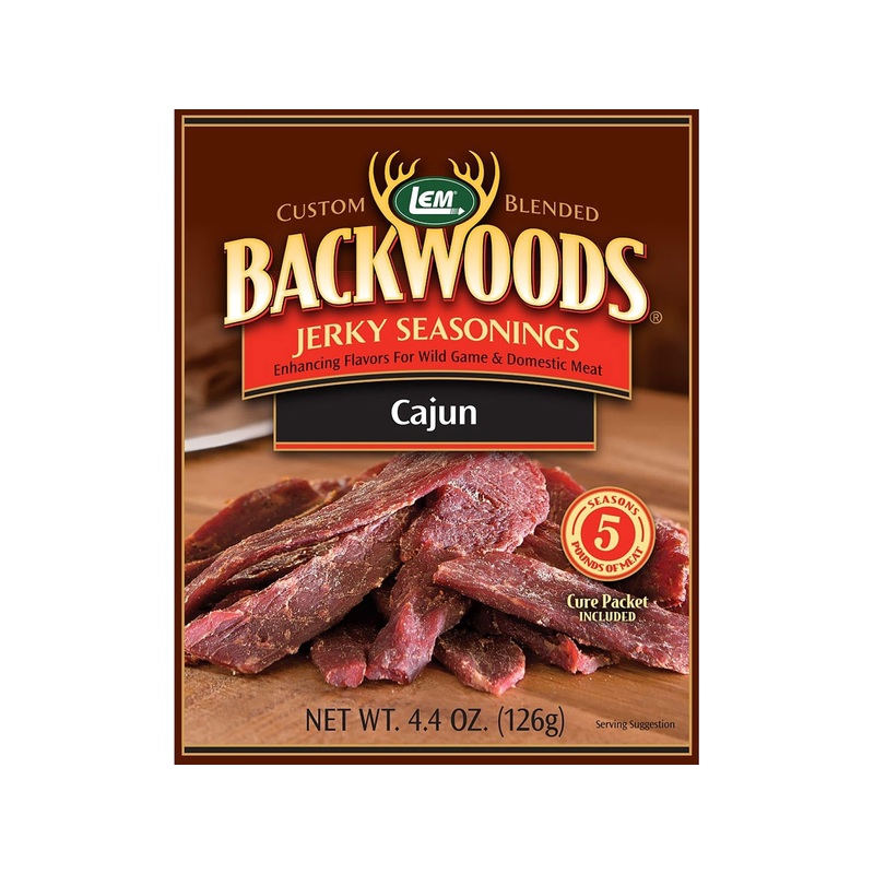 Lem Backwoods Cajun Jerky Seasoning For 5 Lbs