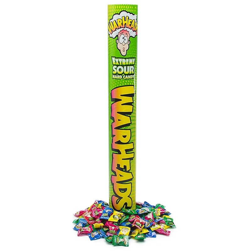 Mega Candy Super Tube Bank – WarHeads: 6-Piece Case