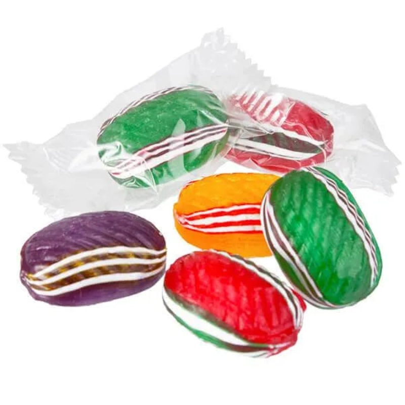 Primrose Fancy Filled Ovals Hard Candy – Wrapped: 5LB Bag