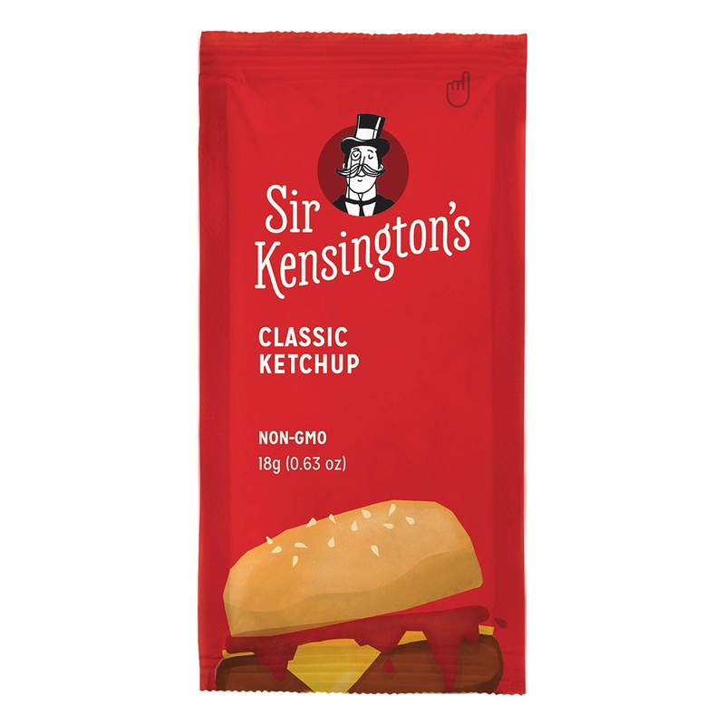 Sir Kensington’S Ketchup Packets To Go, Classic Ketchup From Whole Tomatoes, No High Fructose Corn Syrup, Gluten Free, Certified
