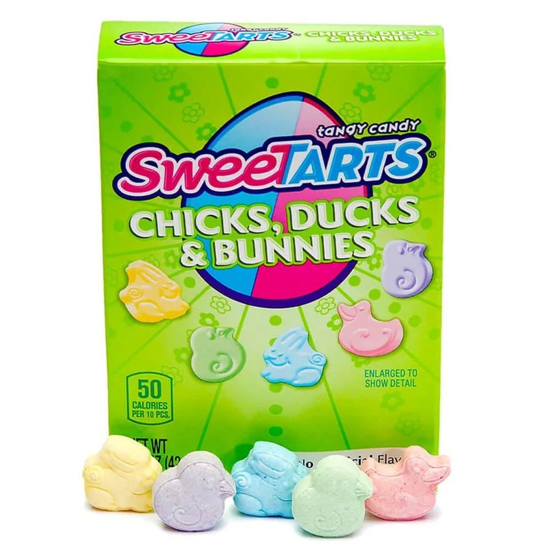 SweeTarts Chicks – Ducks – Bunnies Candy 1.5-Ounce Packs: 27-Piece Box